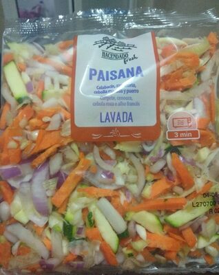 Verduras paisana