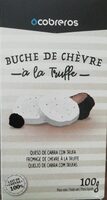 Bûche de chèvre à la truffe