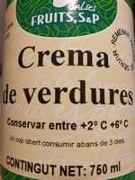 Crema de verduras