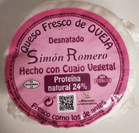 Queso fresco de oveja desnatado