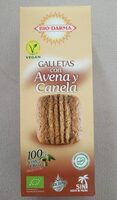 Galletas con avena y canela