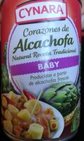 Corazones de alcachofa natural baby