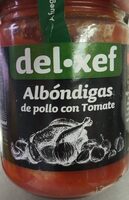 Albóndigas de pollo con tomate