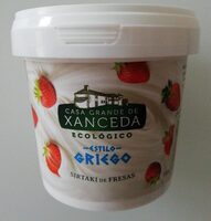 Yogur griego sirtaki de fresas