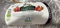 Yogur desnatado 0% con fresas
