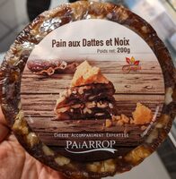 Pain aux dattes et noix