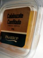 Calabazate confitado