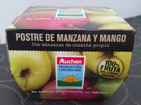 Postre de manzana y mango