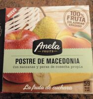 Postre de macedonia