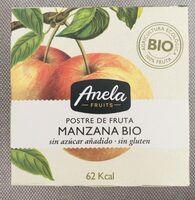 Postre de fruta MANZANA BIO