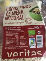 Copos finos de avena intgral