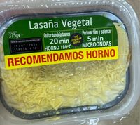 Lasaña vegetal