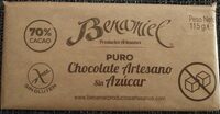 Chocolate Artesano 70%