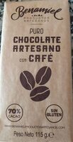 Chocolate Artesano con Cafe
