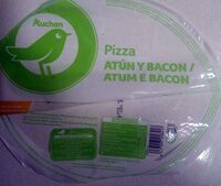 Pizza atún y bacon