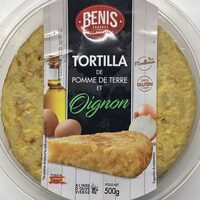 Tortilla de pomme de terre et oignon