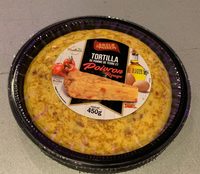Tortilla de Pomme de Terre Poivron Rouge