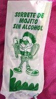Sorbete de mojito sin alcohol