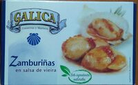 Zamburiñas en salsa de vieira
