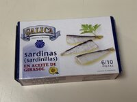 Sardinillas en aceite de girasol