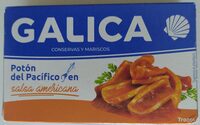 Potón del Pacífico en salsa americana