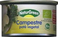 Paté vegetal ecológico "NaturGreen" Campestre