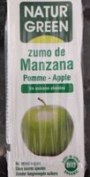 Zumo manzana verde
