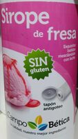 Sirope de fresa