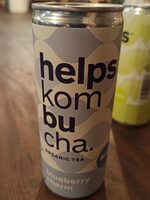 Helps kombucha blueberry