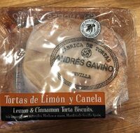 Tortas De Canela Y Limon