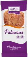 Palmeras de masa hojaldrada sin gluten