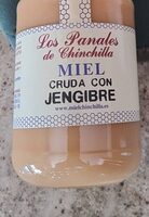 Miel cruda con Jengibre