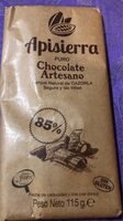 Chocolate artesano 85%