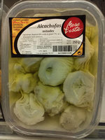 Alcachofas mitades