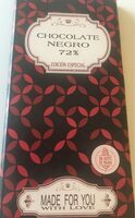 Chocolate negro 72% edición especial