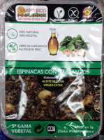 Espinacas con garbanzos