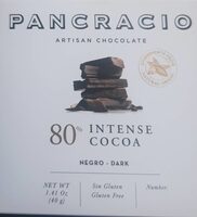 Chocolate Negro 80%