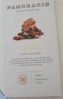 Chocolate negro con pasas y nueces