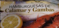 Hamburguesas de calamar y gambas