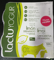 Yogur sabor limón