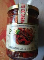Pimientos asados con leña en su jugo