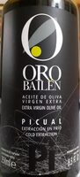 Aceite de oliva virgen extra
