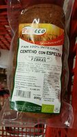 Pan 100%integral centeno con espelta