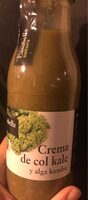 Crema de col kale y alga kombu
