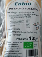 Pistacho tostado