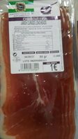 Jamón curado loncheado