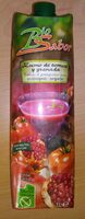 Zumo de tomate y granada
