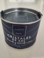 Cristales de sal