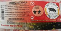 Chorizo sarta doux