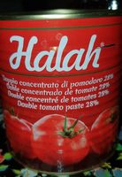 Halah double concentré de tomate 28%